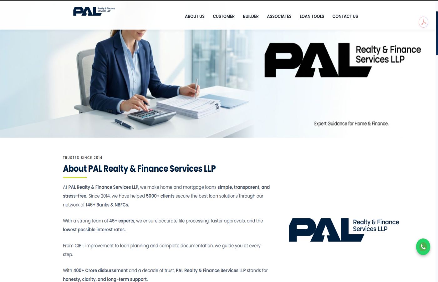 Pal Realty & Finance LLP